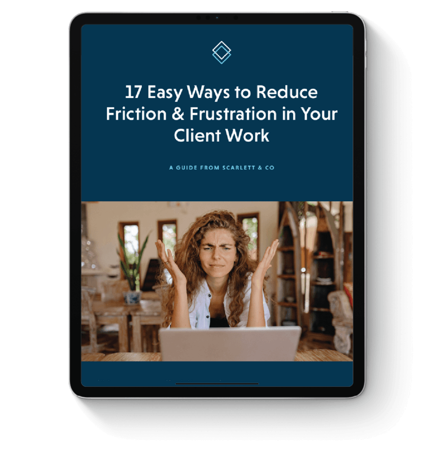 17 Ways to Reduce Friction Cover Image Tablet view of Customer Journey Audit Worksheet
